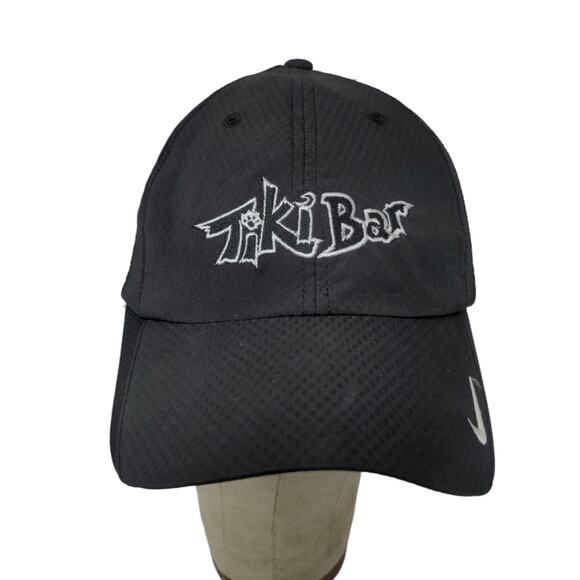 Nike Golf Tiki Bar Strapback Hat Embroidered Logo Spell Out Black OSFM SEE DESC - Picture 1 of 14